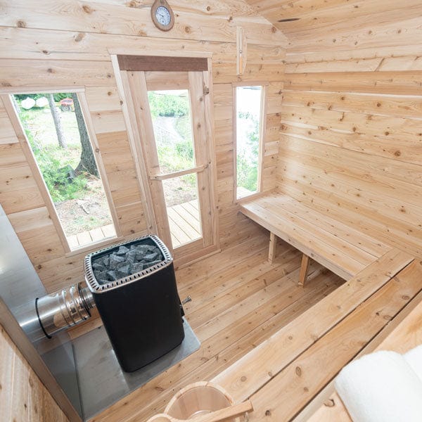 Dundalk CT Georgian 6 Person Outdoor Sauna CTC88