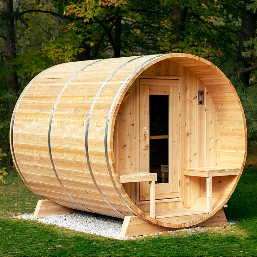 Dundalk CT Serenity MP 6 Person Barrel Sauna CTC2245MP