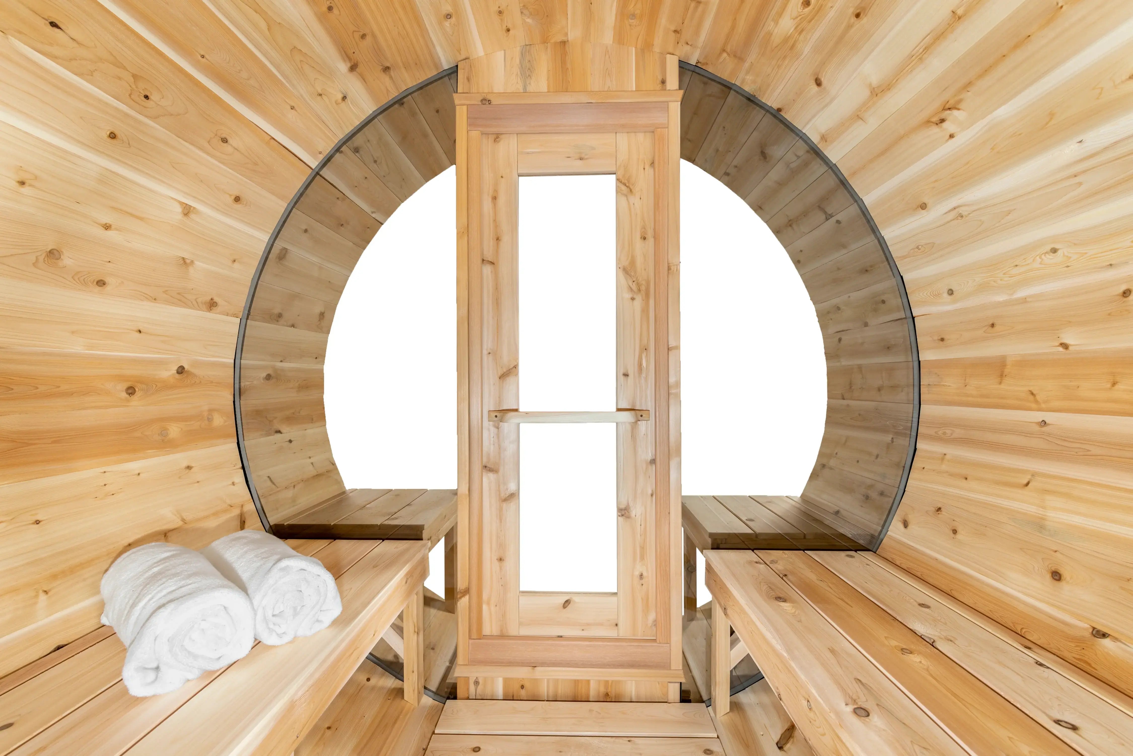 Dundalk CT Serenity MP 6 Person Barrel Sauna CTC2245MP