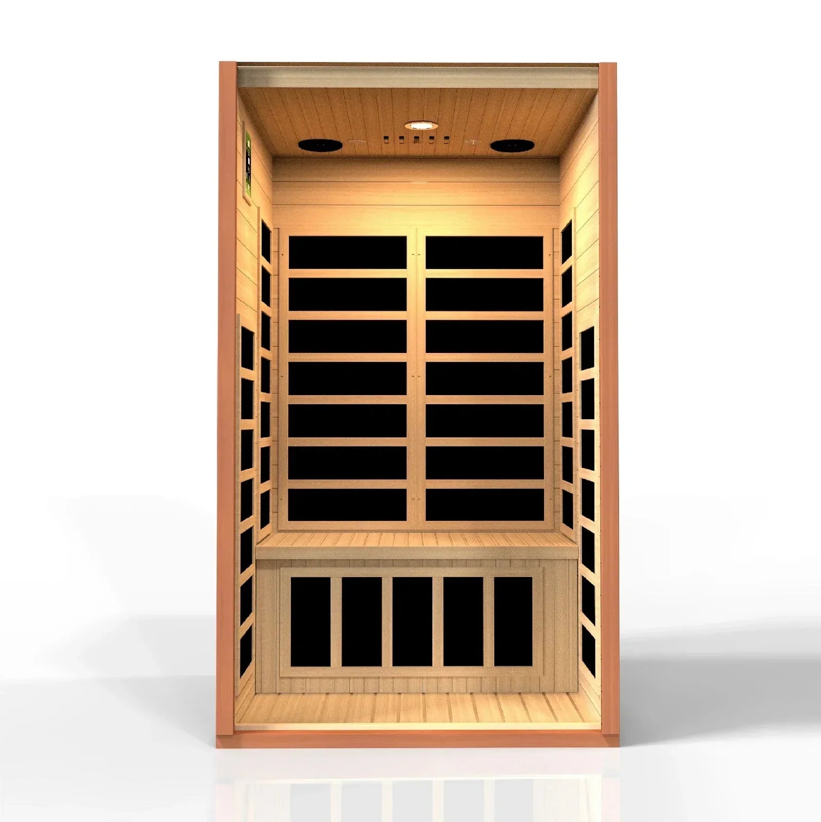 Dynamic "Avila" 1-2-person Low EMF FAR Infrared Sauna DYN-6103-01