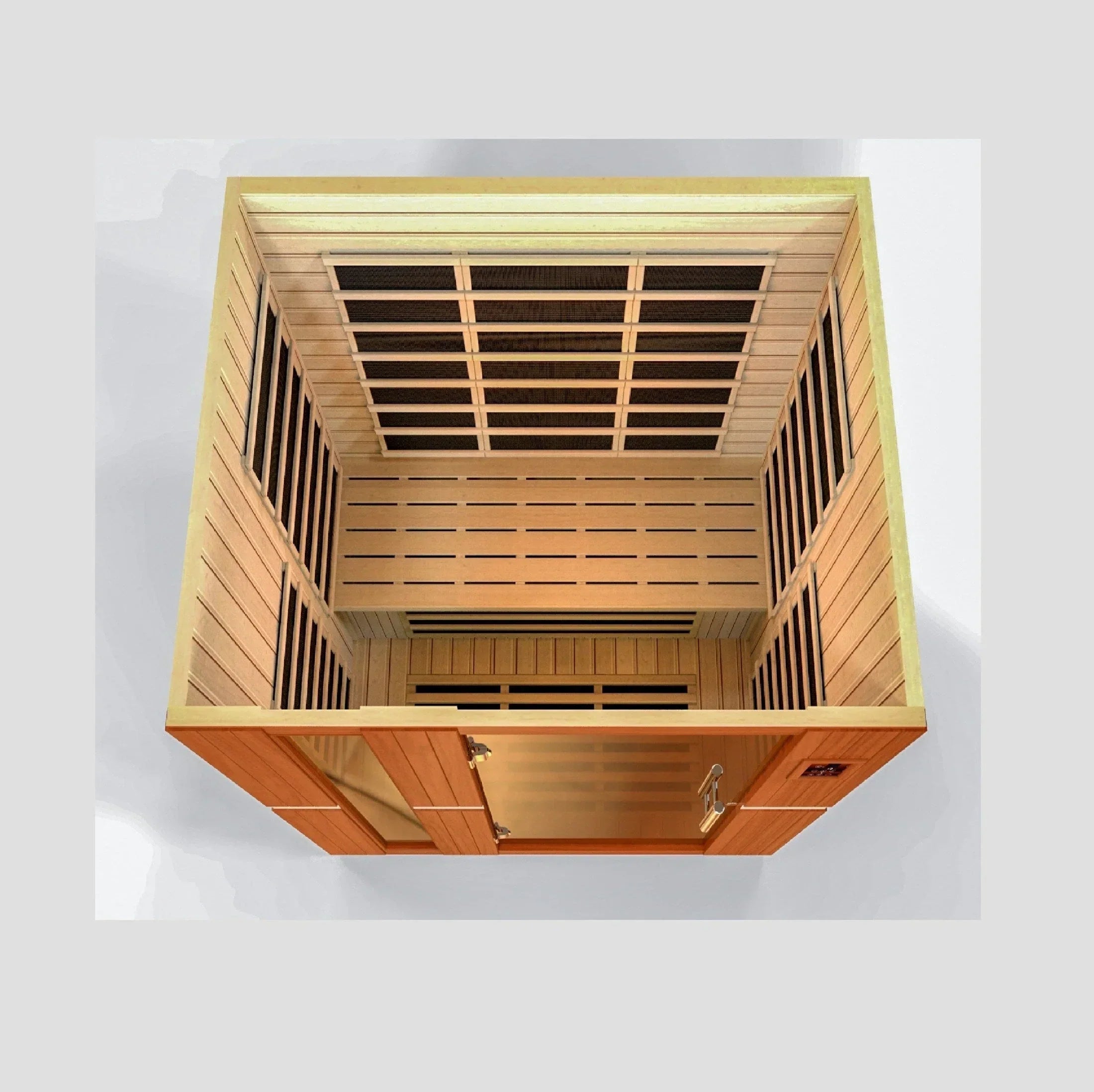 Dynamic Lugano 3-person Ultra Low EMF FAR Infrared Sauna - DYN-6336-02 Elite