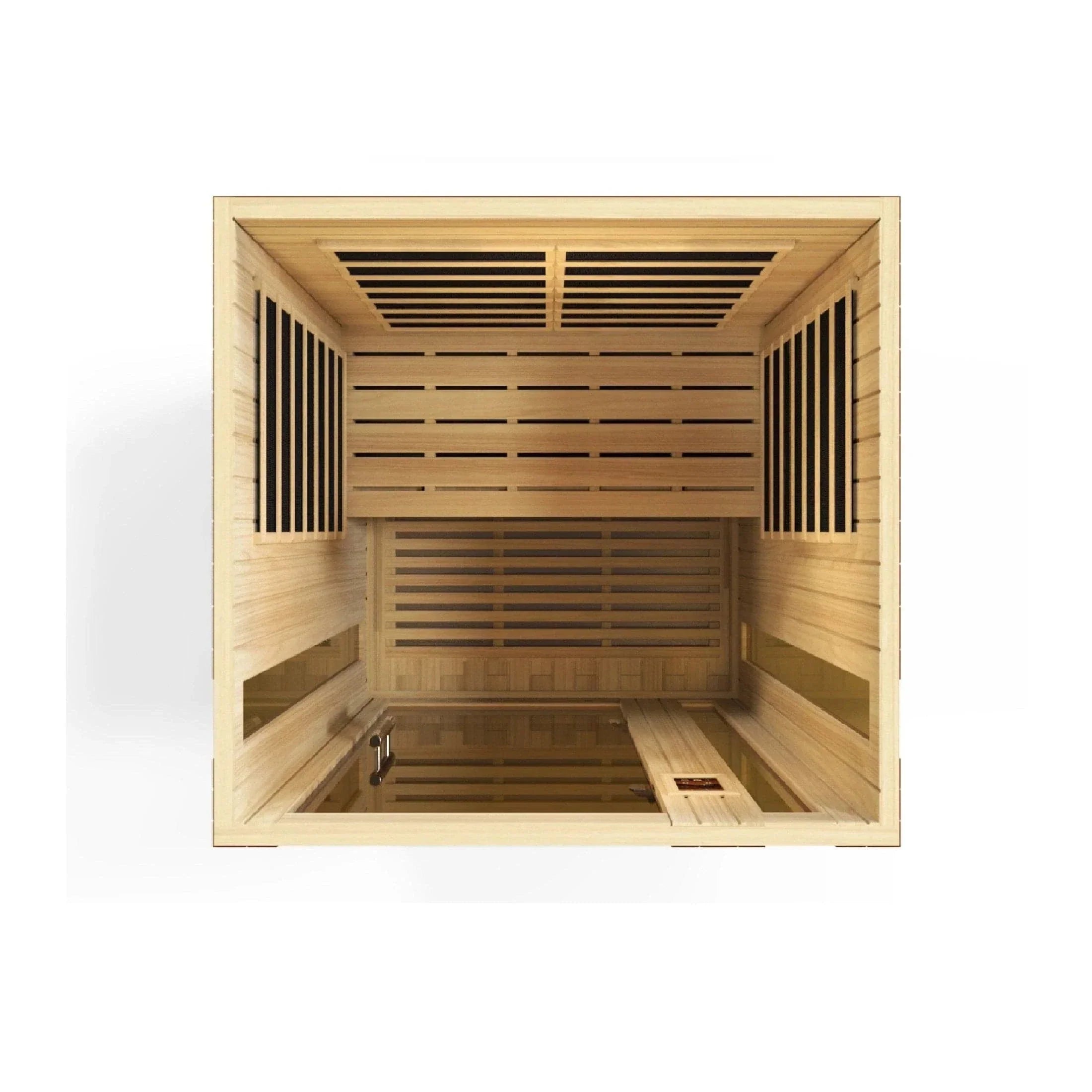 Dynamic "Vittoria" 2-person Low EMF FAR Infrared Sauna - DYN-6220-01