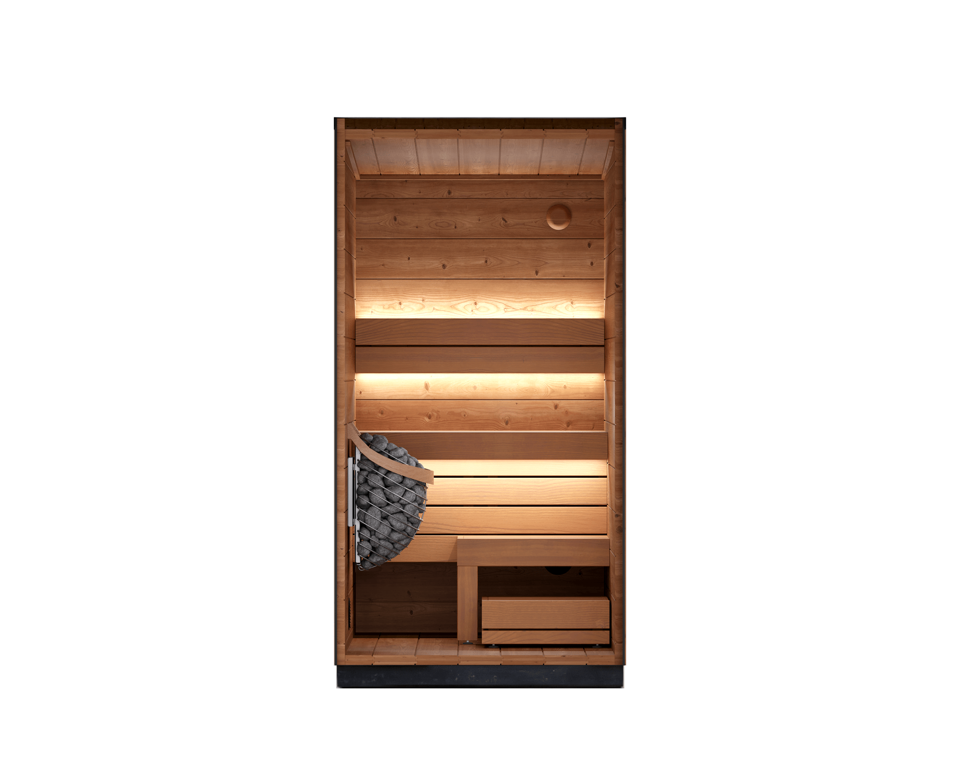 Leil Viva 120 1 Person Outdoor Sauna Kit