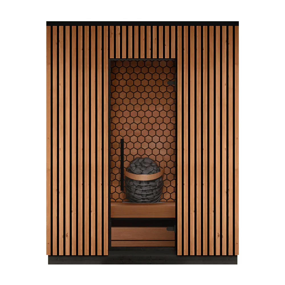Leil Viva 180 4 Person Outdoor Sauna Kit
