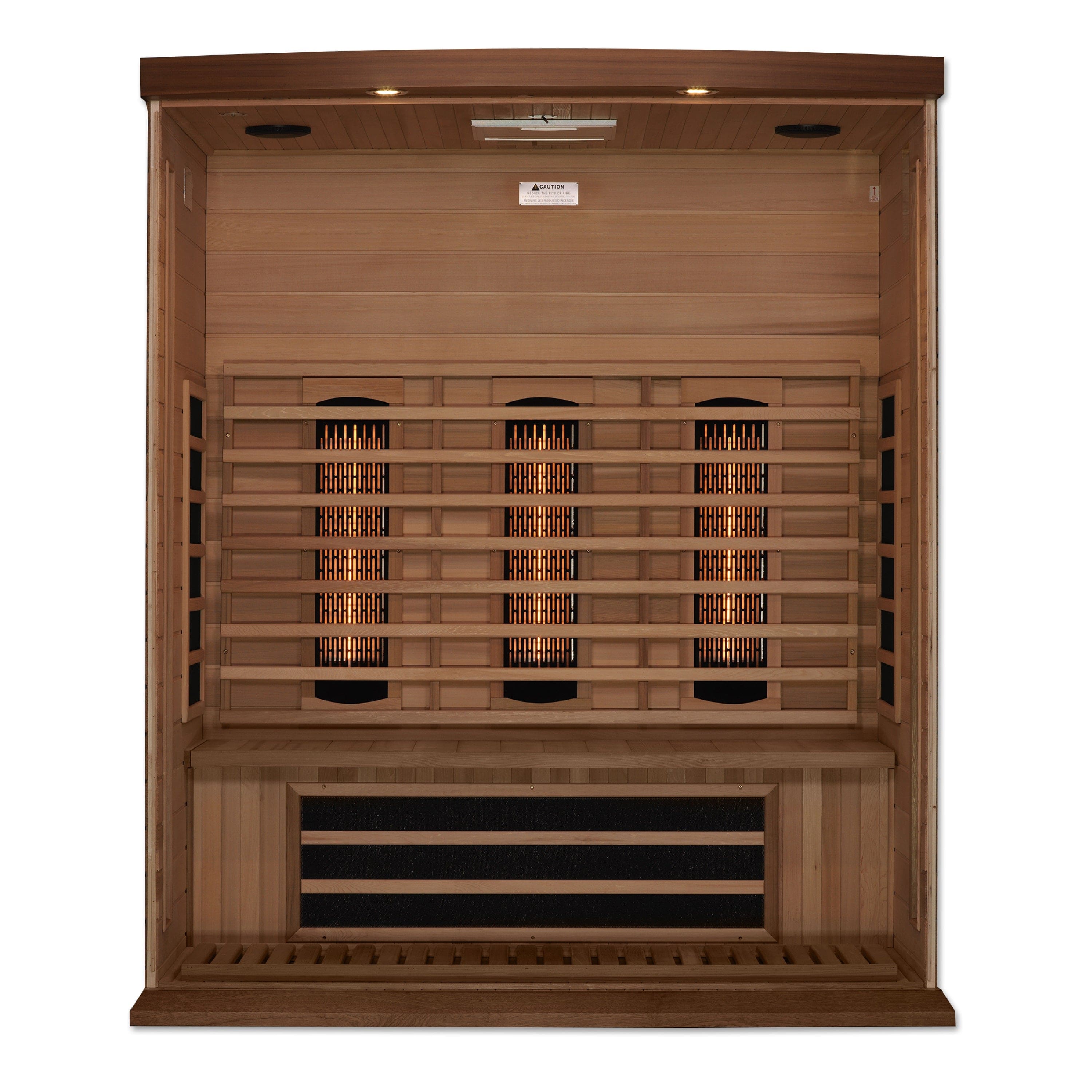 Maxxus 3-Person Full Spectrum Infrared Sauna - Canadian Red Cedar MX-M306-01-FS CED