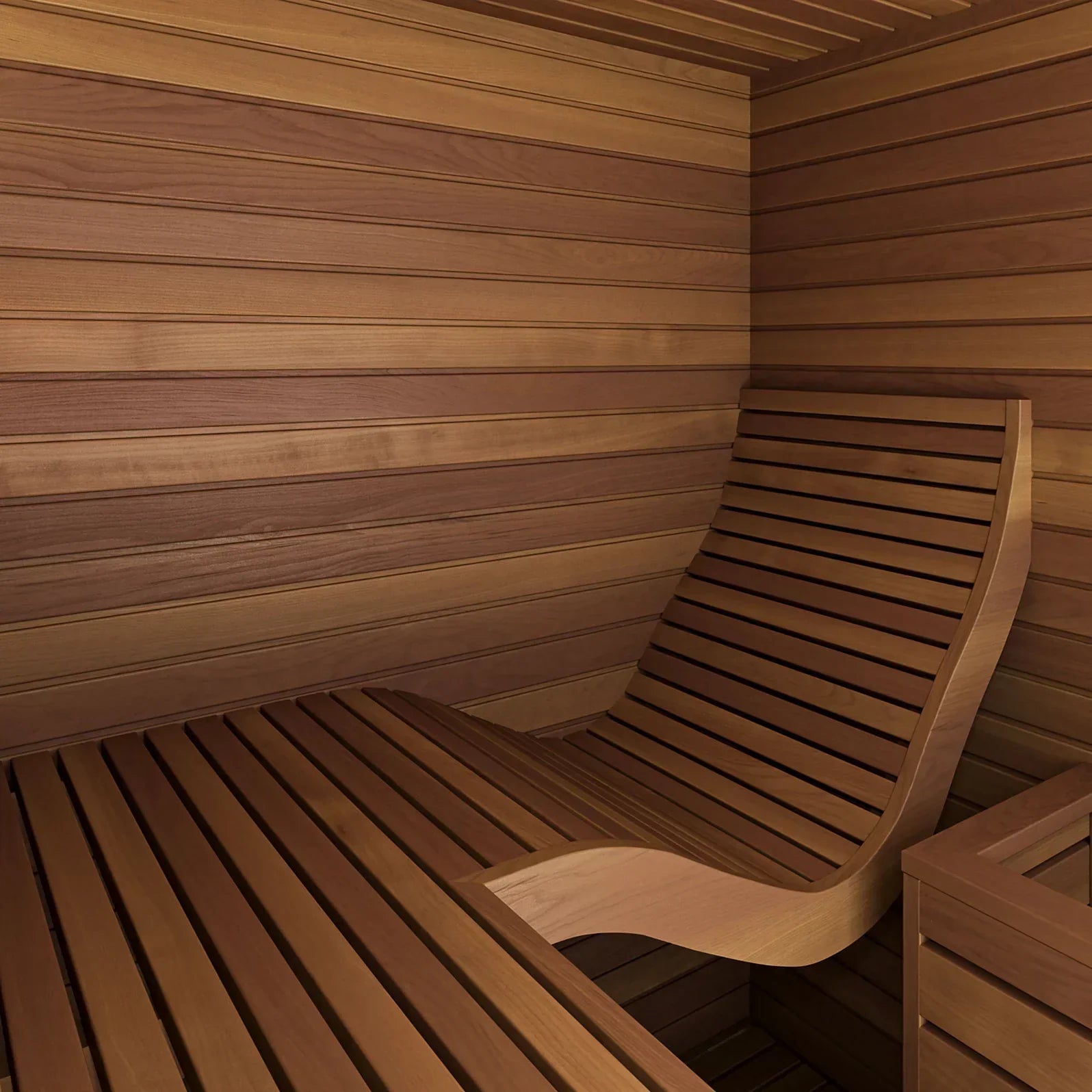 Auroom Baia Glass Indoor Sauna Kit