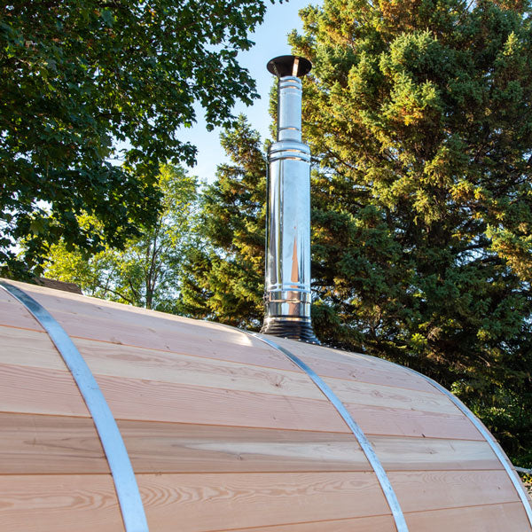 Dundalk CT Serenity MP 6 Person Barrel Sauna CTC2245MP