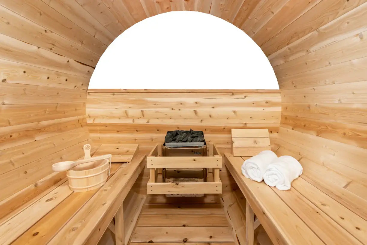 Dundalk Tranquility MP 6 Person Barrel Sauna