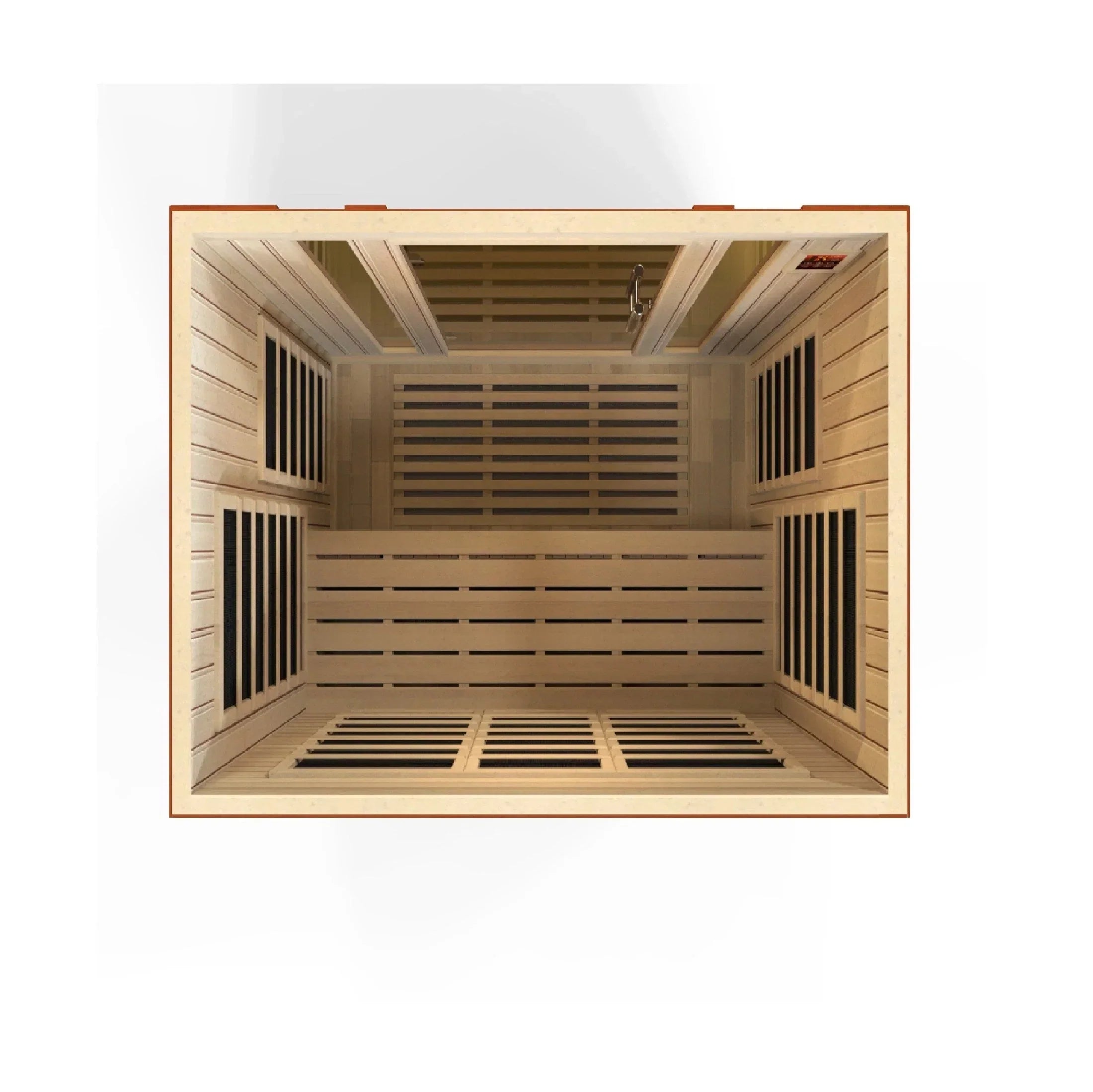 Dynamic "Bellagio" 3-person Low EMF FAR Infrared Sauna - DYN-6306-02