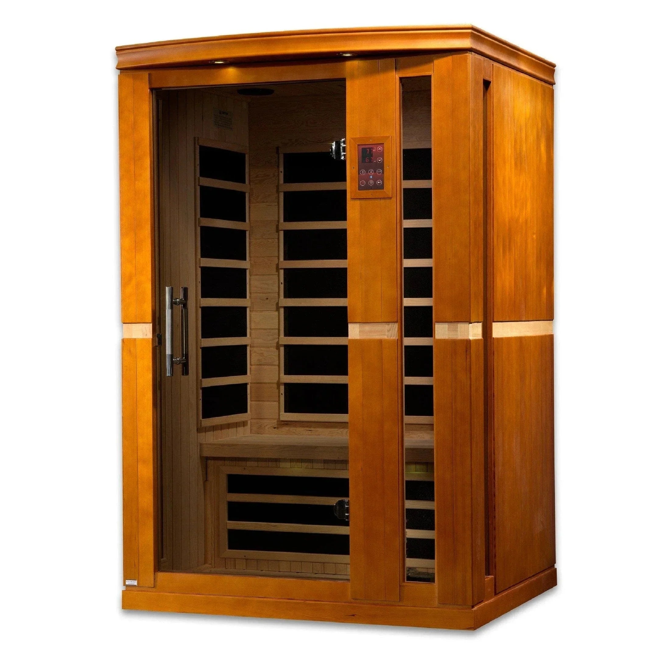 Dynamic "Vittoria" 2-person Low EMF FAR Infrared Sauna - DYN-6220-01