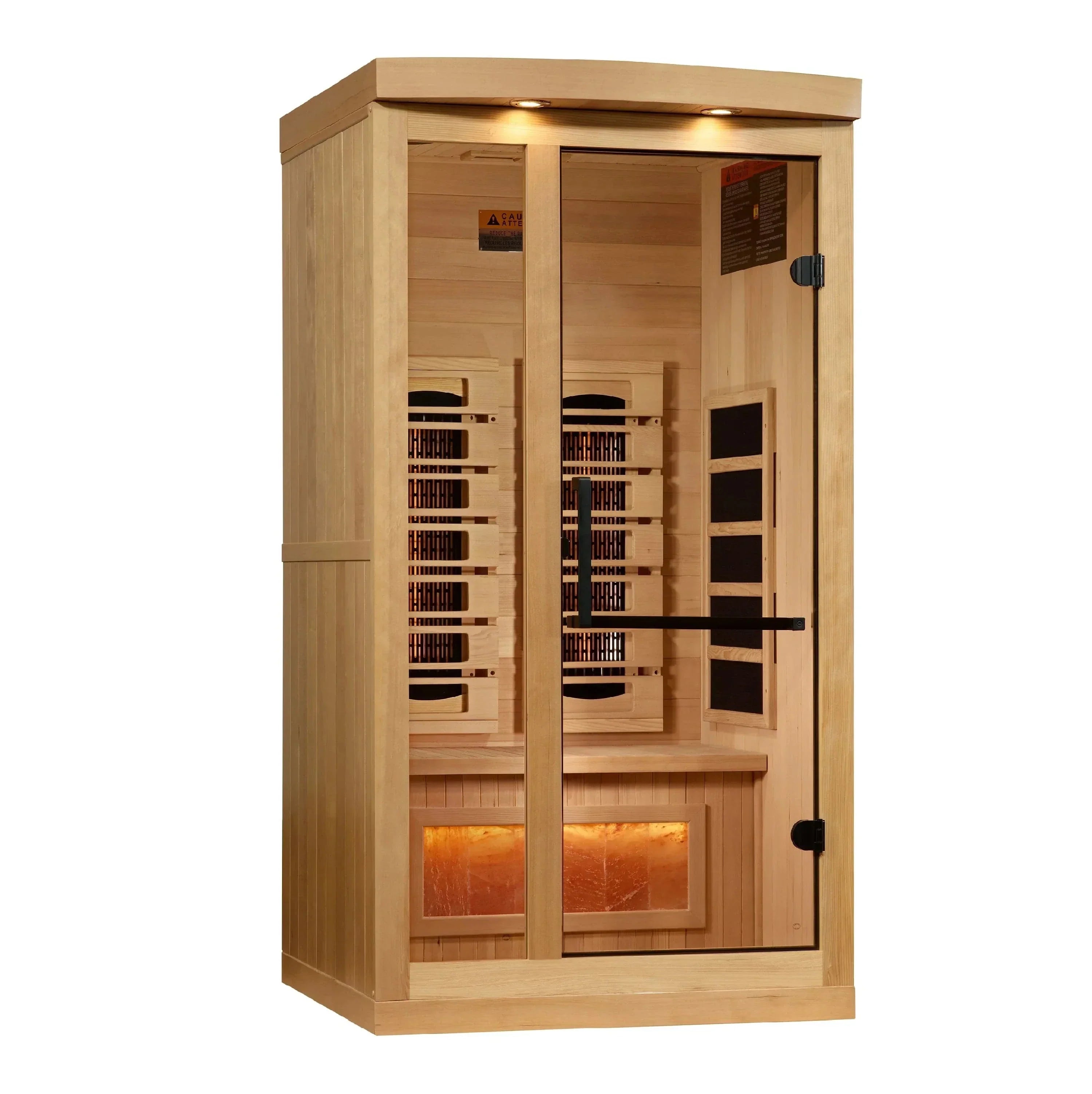 Golden Designs 1-2-Person 2025 Reserve Edition GDI-8010-03 Full Spectrum with Himalayan Salt Bar