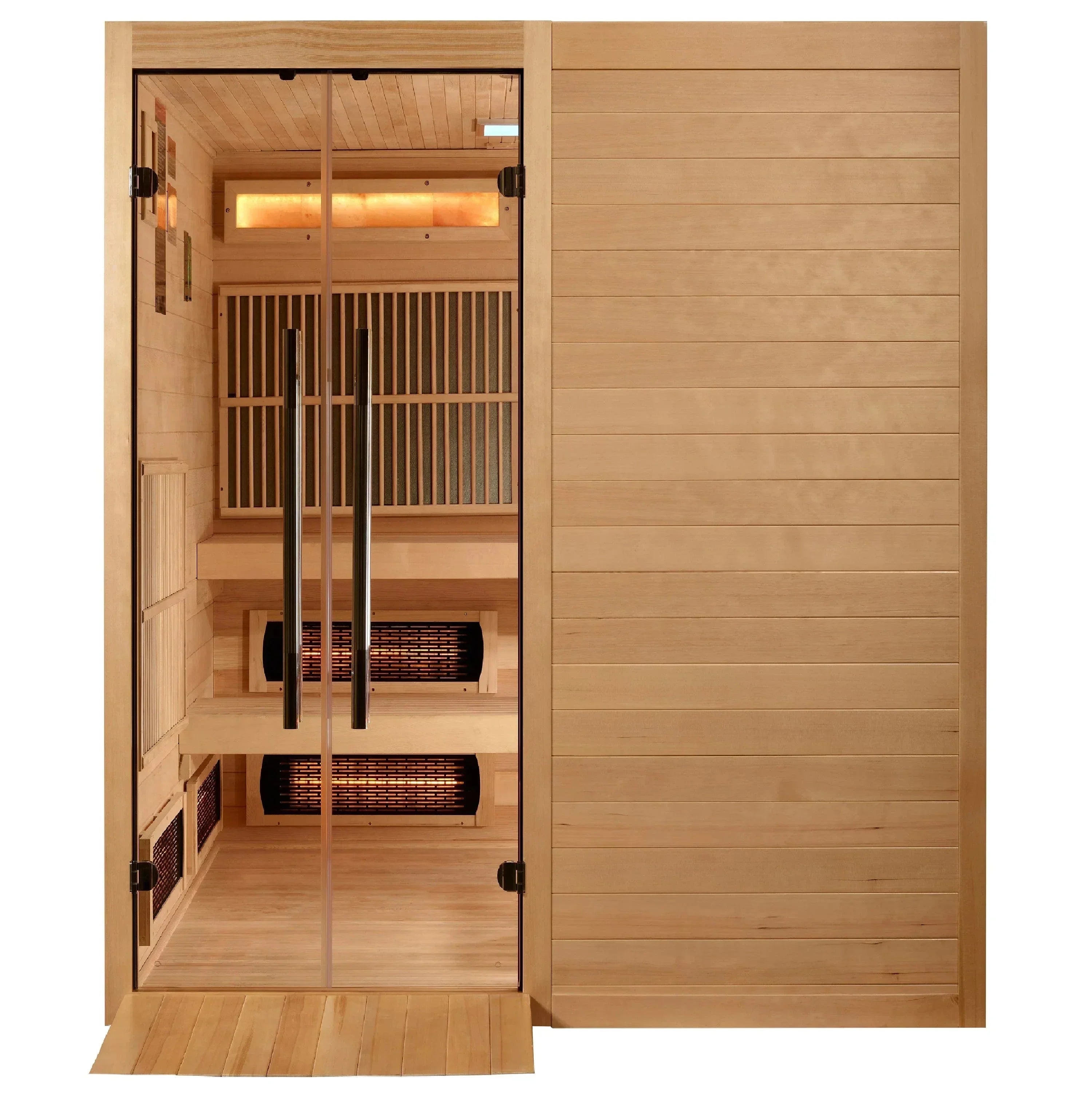 Golden Designs 2025 Toledo GDI-8360-01 6 Person Hybrid Indoor Sauna.