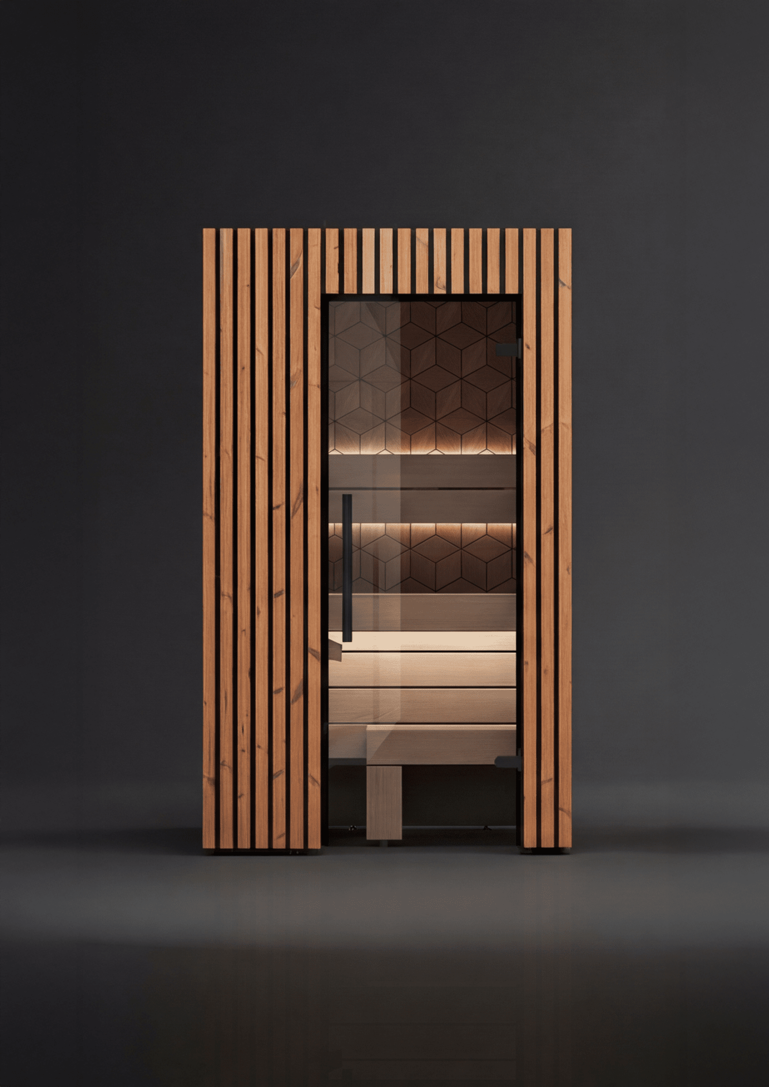 Leil Como 1-120 1 Person Indoor Sauna Kit