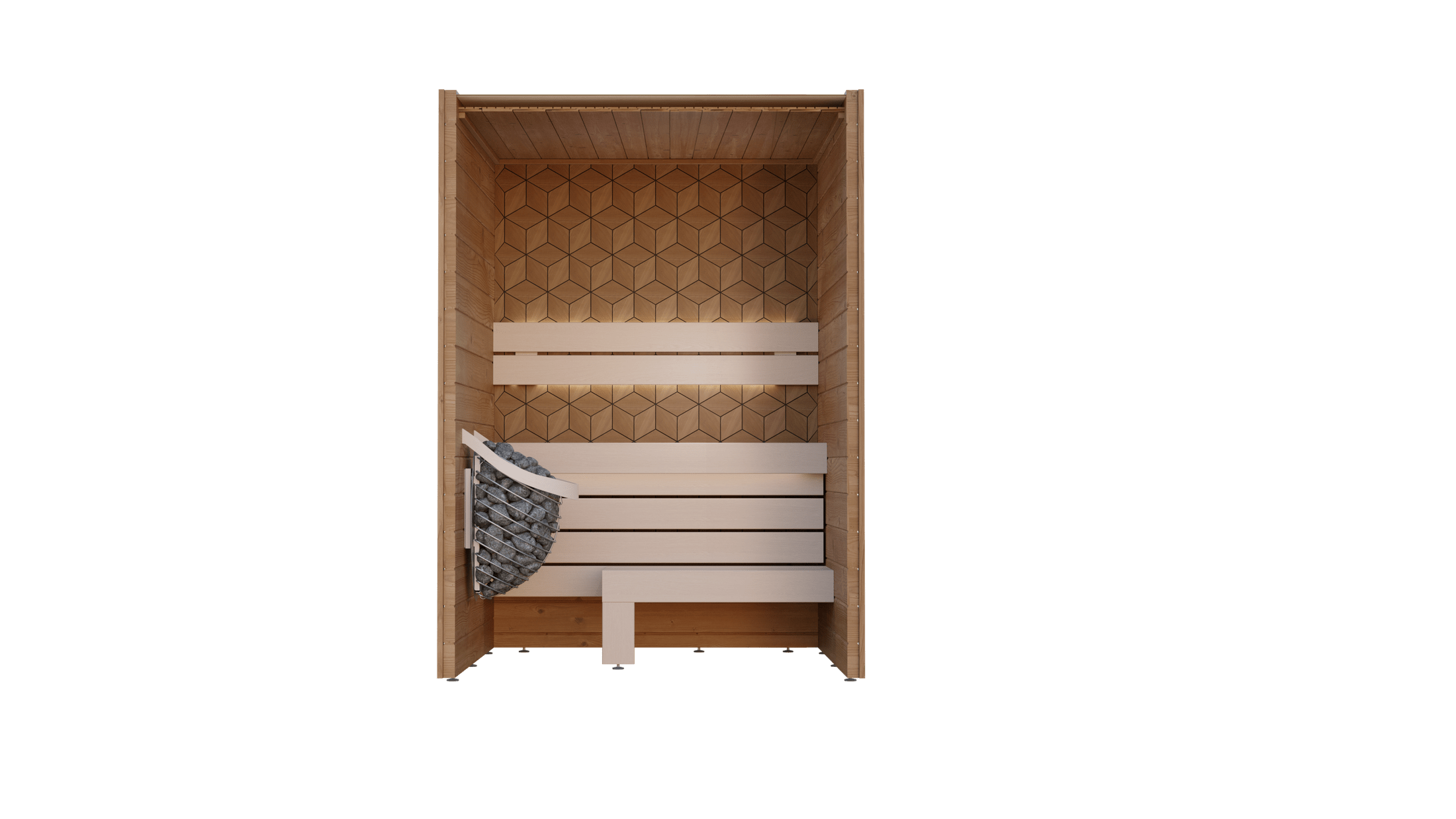Leil Como 2-150 2 Person Indoor Sauna Kit