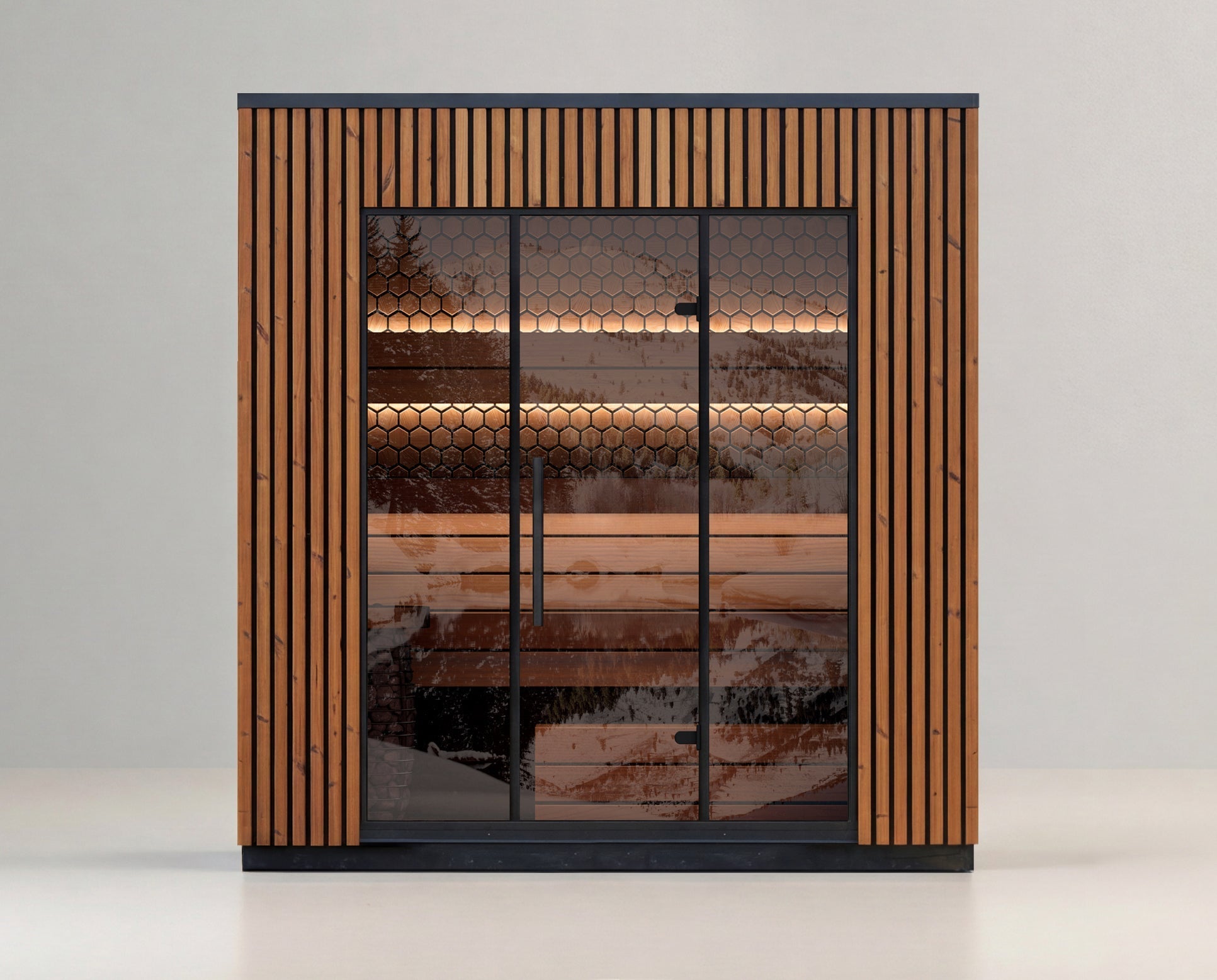 Leil Viva 250 4 Person Outdoor Sauna Kit