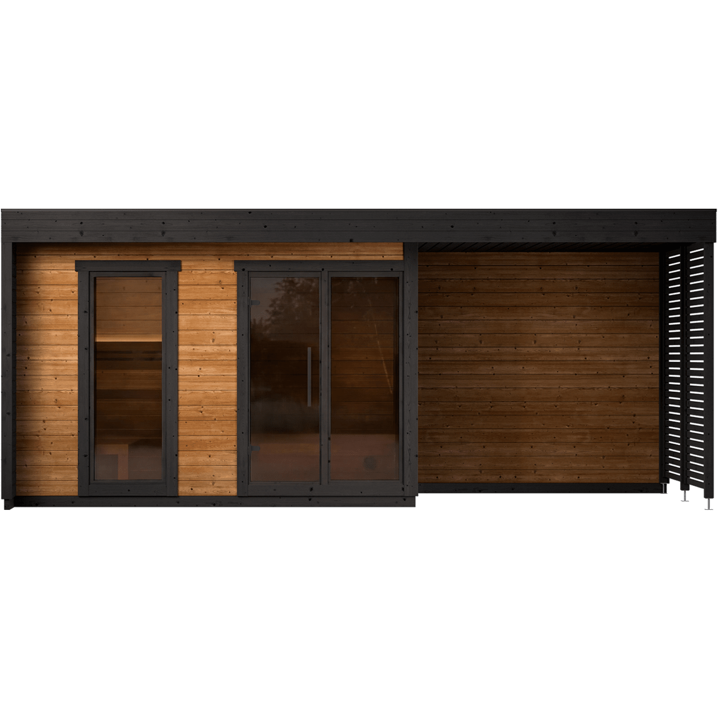 Leil Patio L Plus 5 Person Outdoor Sauna